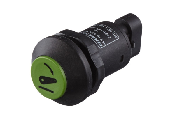 HELLA Schalter, Senken (Hubwerk), 48V, tastend, Bohrung-Ø: 30mm, 6EF 004 406-121