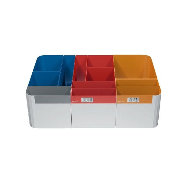 WERO Inneneinteilung Erste-Hilfe-Koffer Smart Case - groß, Universal, 4-farbig, 12 Fächer, 206552