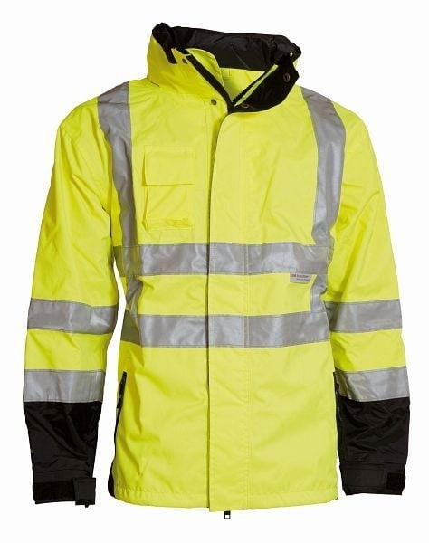 ELKA Visible Xtreme 2-In-1 Jacke Farbe: Warngelb/Schwarz Größe: 2XL, 086100R042.2XL