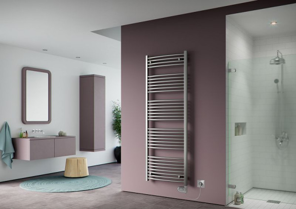 Ximax Elektrischer Handtuchwärmer C2 1264 mm x 600 mm 300 Watt Typ 3 Chrom, 10846