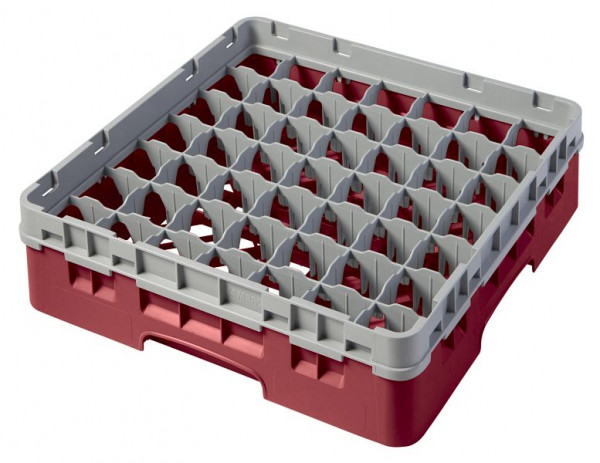Cambro Spülkorb mit 49 Fächer Camrack® 9,2 cm Preiselbeere, 49S318416