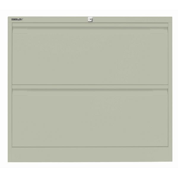 Bisley Hängeregistraturschrank, doppelbahnig, 2 HR-Schubladen, 665 regent, DF2665