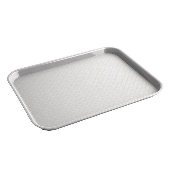 Olympia Kristallon Fast-Food-Tablett grau 34,5 x 26,5cm, DP217