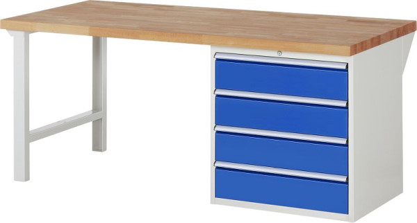 RAU Werkbank Serie 7000 - Modell 7609, B2000 x T900 x H890 mm, 13-7609A1-209B4M.11