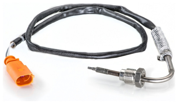 HELLA Sensor, Abgastemperatur, 2-polig, geschraubt, Kabel: 660mm, 6PT 014 494-311