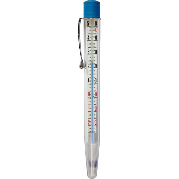 Stalgast Thermometer mit Metall-Clip, Temperaturbereich -20 °C bis 50 °C, KK1902001