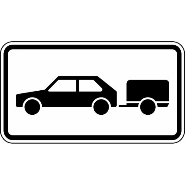 Stein HGS Personenkraftwagen mit Anhänger Nr. 1010-59, 420 x 231 mm, Flachform 3 mm, RA1, 1010-59-113