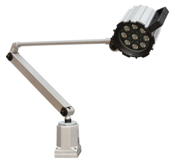 ELMAG LED-Arbeitsleuchte lang, unten mit Quadratarm, 88764