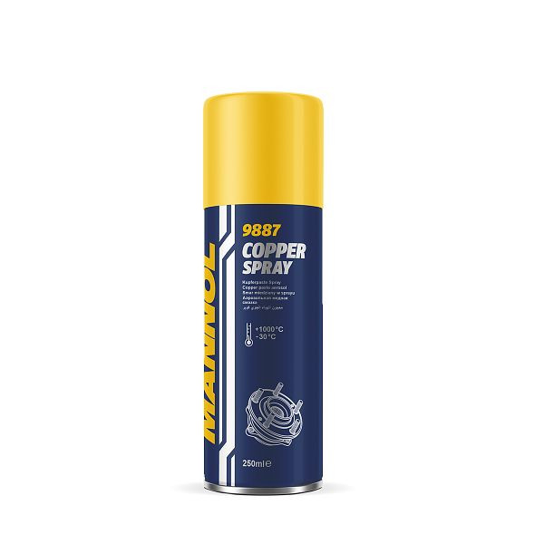 MANNOL Copper Spray, Schmiermittel, VE: 250 ml, 9887, 4036021955704