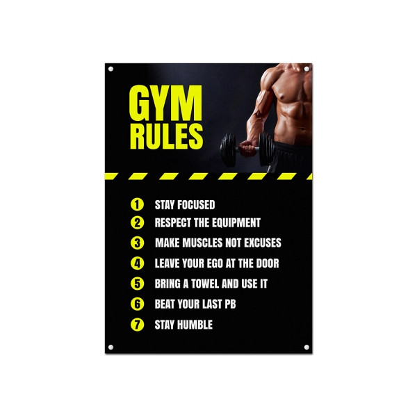 Showdown Displays Indoor Wandschild Basic 50 x 70 cm FOREX 3 mm, FBW500x700-FP3