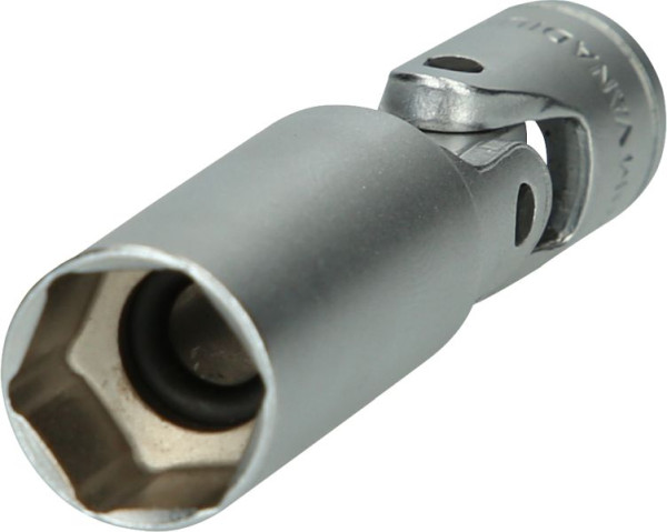 KS Tools 3/8" Glühkerzen-Gelenknüsse, kurz, 75mm, 16mm, 500.7306