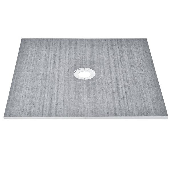 VEVOR wasserdichtes Duschwannen-Set, 182,9 x 182,9 cm, mit zentralem Abfluss, verdickt, LYAZDB72X72ILI416V0