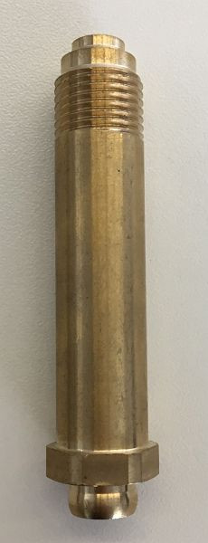 ELMAG Anschluß-Stutzen 'Sauerstoff' Nr. 10 für KAYSER-Druckminderer Version B, Länge: 81,50 (K10) (1200010), 9054143
