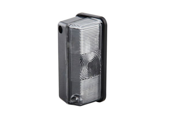 HELLA Umrissleuchte, Halogen, 12/24V, Anbau, ECE/ADR/GGVS, Lichtscheibenfarbe: glasklar, oben/seitlicher Anbau, 2XS 005 020-077