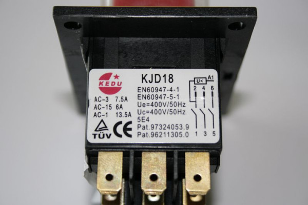 ELMAG Schalter 400 Volt für Serie DSM/EUROGRIND, KBM 16TN-32SN, Cy 130, 9601115