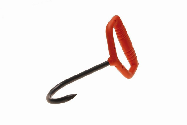 Bahco Robuster, geschmiedeter Stahlhaken (Kehr- oder Ziehhaken) mit transversalem Thermoplast-Handgriff, 1210