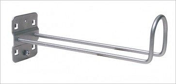 ADB Kabelhalter-Ablage, passend für Eurolochung (10x10 mm / 38x38 mm), Ø: 5mm, Maße LxBxH: 100 mm x 37 mm x 50 mm, 23483