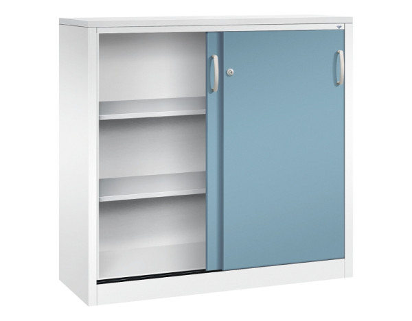 C+P Sideboard mit Schiebetüren Acurado, H1200xB1200xT400mm, 9016/0010, 2047-1200 S10541