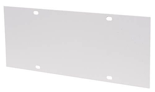 Bedrunka+Hirth Abdeckung, blank, 375x125 mm, t=1,25mm, 07.861.06