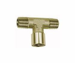 Riegler T-Stück, außen/innen/außen, AG: konisch DIN 2999, IG: zyl. nach DIN EN ISO 228-1, 112787