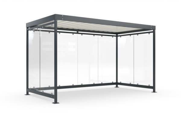 WSM Überdachung Köln K4 b/b als Bausatz, 102001854