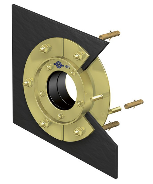DOYMA Curaflex Dichtungseinsatz C/2/SD/5 mit DPS DN 80, für 22,0 - 28,0 GGV / EPDM, 103502508000