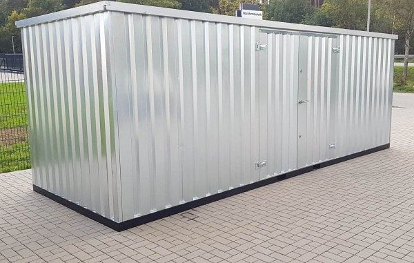 LagerContainerXXL 6 Meter Lagercontainer mit Doppeltür auf der langen Seite, A8234