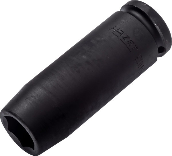 Hazet Schlag-, Maschinenschrauber Steckschlüsseleinsatz, Sechskant, Vierkant hohl 12,5 mm, 17 mm, Lange Ausführung, 900SLG-17