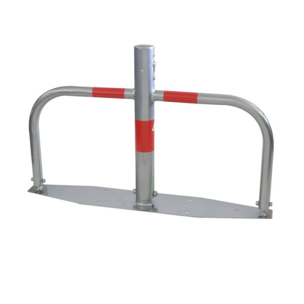 Stein HGS Parkplatzsperre Homburg -umlegbar-, Schließanlage mit Sicherungskarte, 40660-470.58