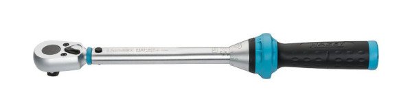 Hazet Drehmoment-Schlüssel, Nm min-max: 20 - 120 Nm, Toleranz: 3%, Vierkant massiv 12,5 mm (1/2 Zoll), 5121-3CT