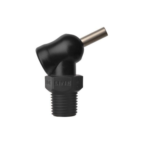 Loc-Line Hochdruckdüse XW 1/4", D=4,1mm, L=12,7mm, a=102° schwarz, L72094S