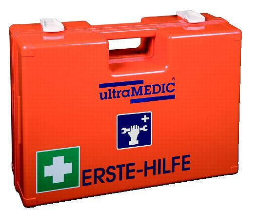 ultraMEDIC ultraBOX "WERKSTÄTTEN", mit Spezialfüllung, orange, SAN-0175-WERK