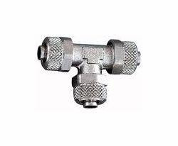 Riegler T-Verbinder, SW: 17 mm, Material: Messing vernickelt, 110609