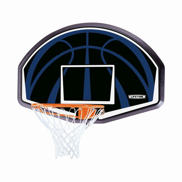 Lifetime Basketball Backboard Colorado, Schwarz - Blau, LH10100