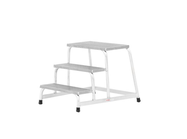 HYMER Maschinentritt, 3 Stufen, Standhöhe 0,60 m, 6878363