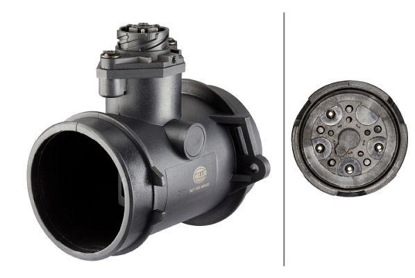 HELLA Luftmassenmesser, 4-polig, Rohrstutzen, 8ET 358 095-681