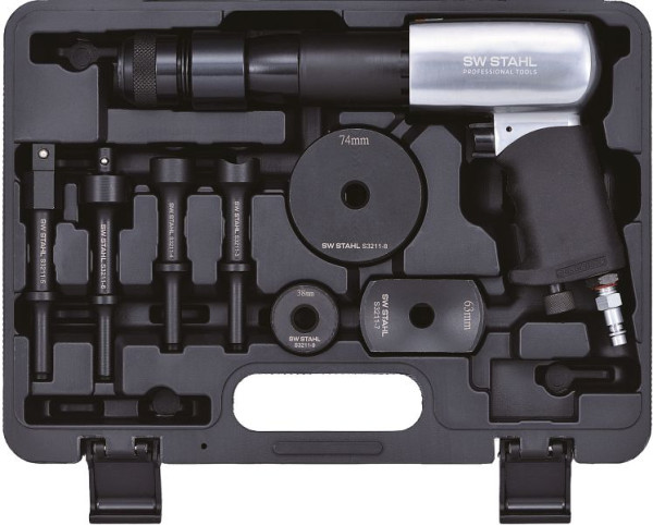 SW-Stahl Vibro-Druckluftmeißel, 8-teilig, S3211, 4033592082228