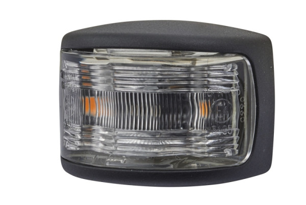 HELLA Seitenmarkierungsleuchte - DuraLED DT - LED - 12/24V - Schraubanschluss/Anbau - Lichtscheibenfarbe: gelb - rechts/links, 2PS 980 990-301