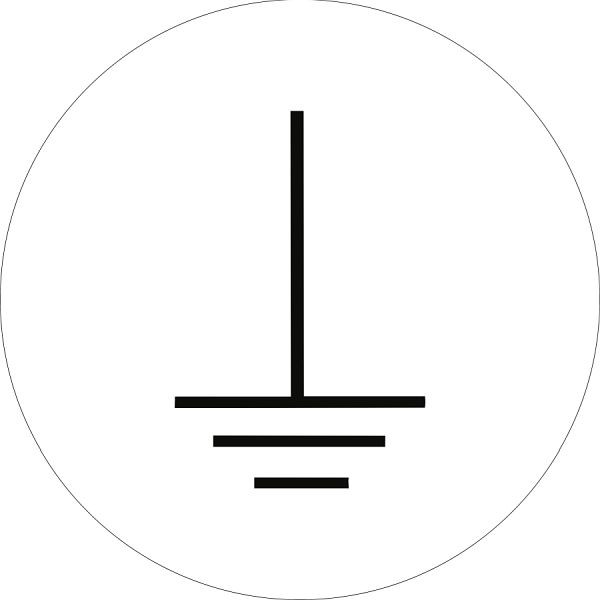 Moedel Erde, Folie, Ø 12,5 mm, VE: 500 Stück/Rolle, 58329