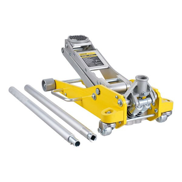 VEVOR Rangierwagenheber 3t Wagenheber, Hydraulischer Autoheber Doppelkolben, WSQJDLZ3TSGBO83SDV0