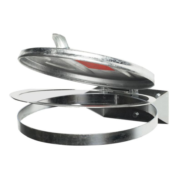 Stein HGS Müllsackhalter -Cubo Leya-, enzianblau/Metall/ verzinkt, 17418