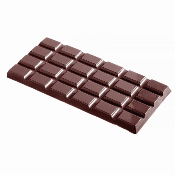 Schneider Schokoladen Form - Tafel 4x6 Rechteck, 275 x 175 x 24 mm / 156 x 77 x 8 mm, 90 gr, 1 x 3 Stück, 422110