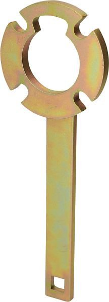 KS Tools 1/2" Schwingungsdämpfer-Halteschlüssel für Volvo und Ford, 255,0 mm, 400.9070