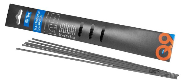 Güde Elektroden 2,0/300mm SB, VE: 20 Stück, 16927, 4015671311436