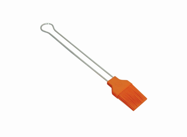 Schneider Silikon-Pinsel 35 mm orange, mit Edelstahlstiel, 5-reihig, 200313