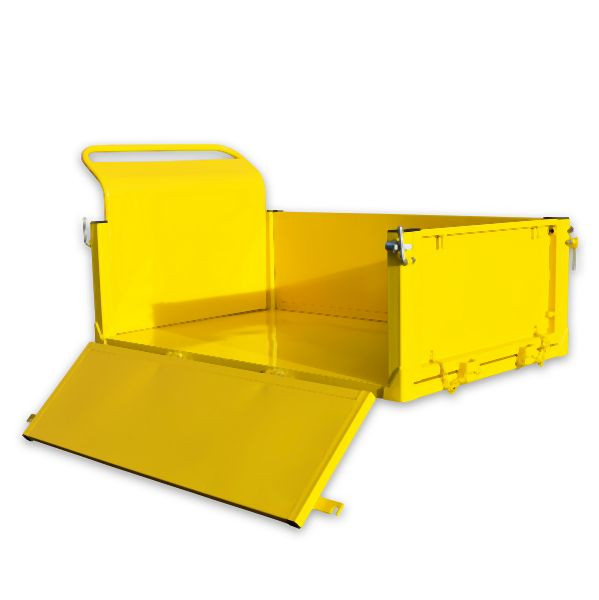 BAMATO Aufsatz mit klappbaren Bordwänden für Raupendumper MTR-500H und MTR-500PRO, MTR500MUBW