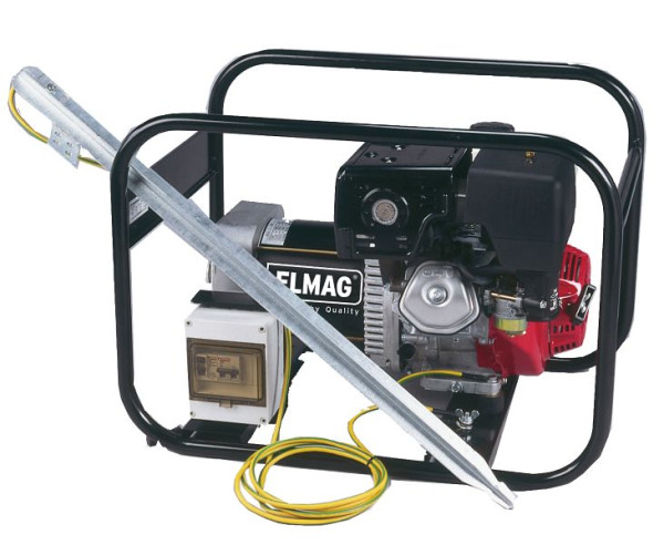 ELMAG FI- Schutzschalter 30mA für Stromerzeuger 230 Volt, 53329