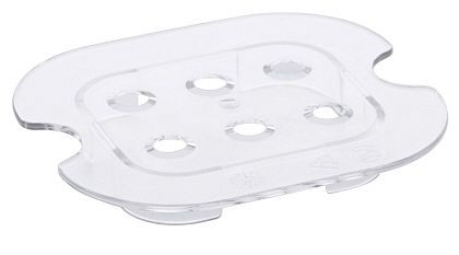Contacto Einlegeboden GN 1/6, gelocht aus Polycarbonat, 8002/016