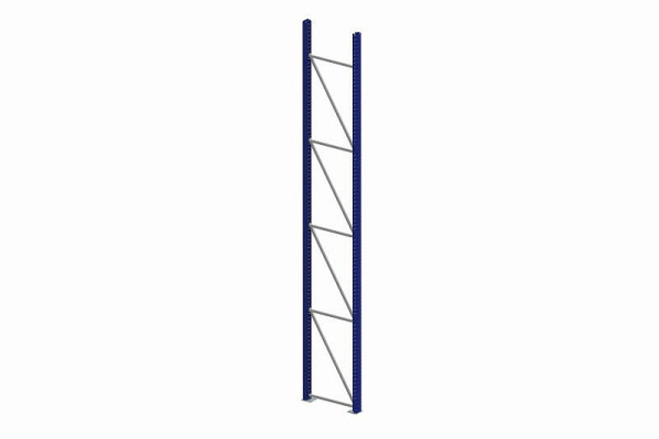 Meta Ständer 100/20 4900x800 mm, RAL 5010, für Palettenregal MULTIPAL, 200174455