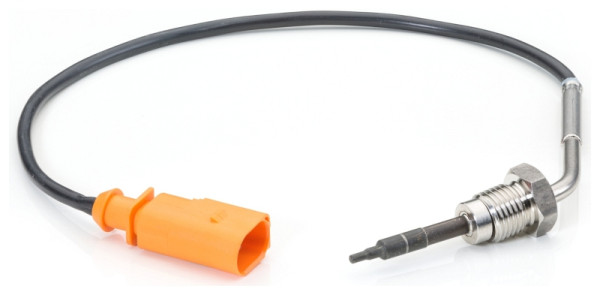 HELLA Sensor, Abgastemperatur, 2-polig, geschraubt, Kabel: 310mm, 6PT 014 494-181